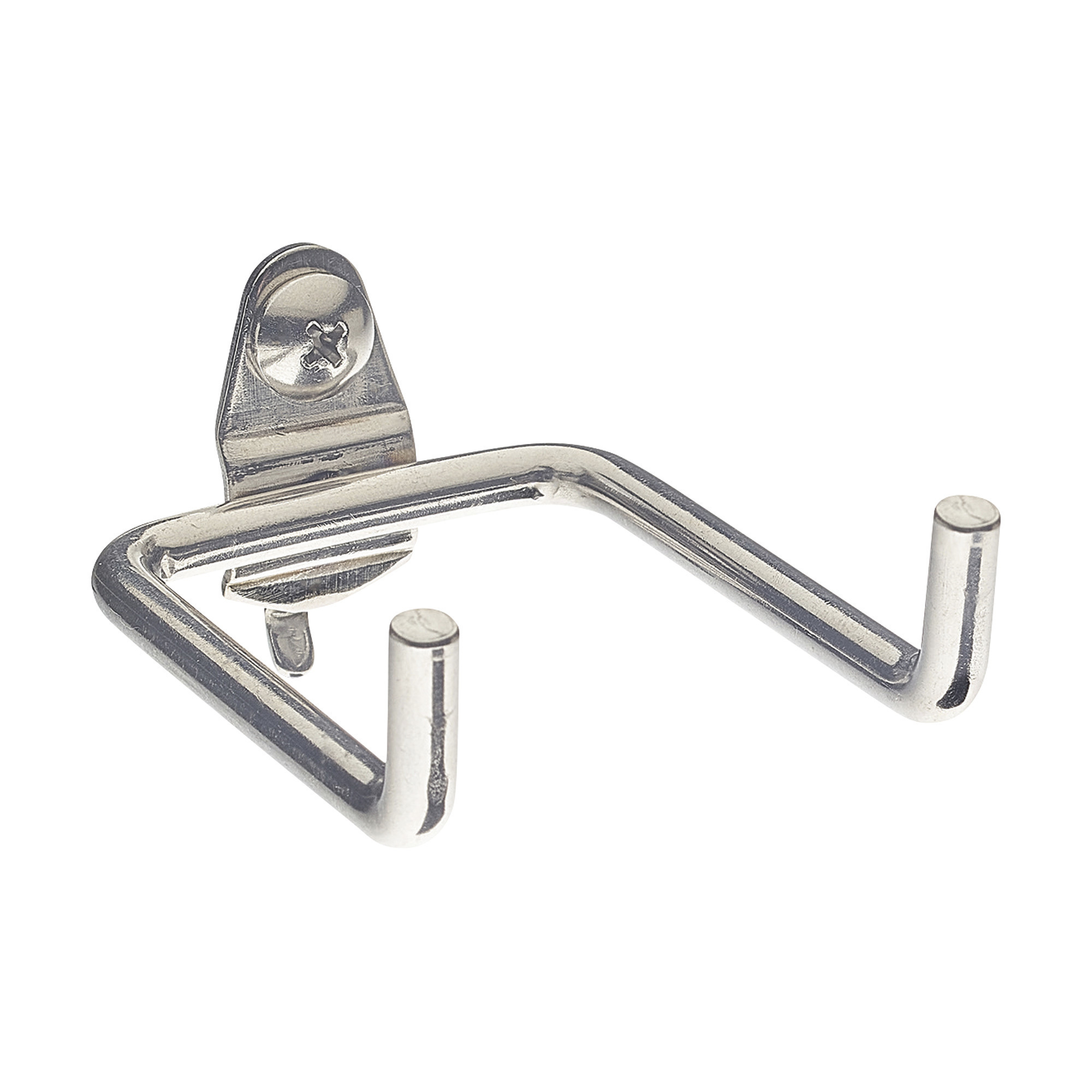 Triton Products DuraHook 2 3/4in., 80° Stainless Double Rods, 3-Pk., Model# 82318